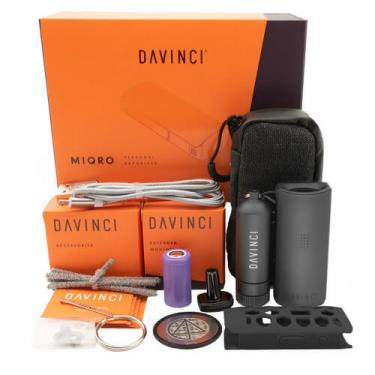 DaVinci MIQRO Portable Vaporizer - Explorer's Kit